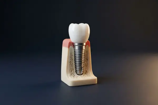 インプラント図解イメージ